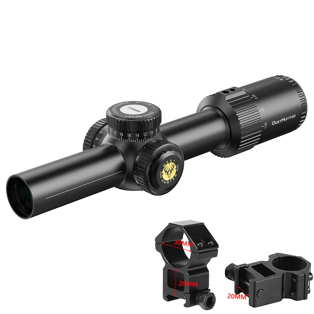 HD-N 1.2-6X24 IR SFP LPVO Scope | Second Focal Plane