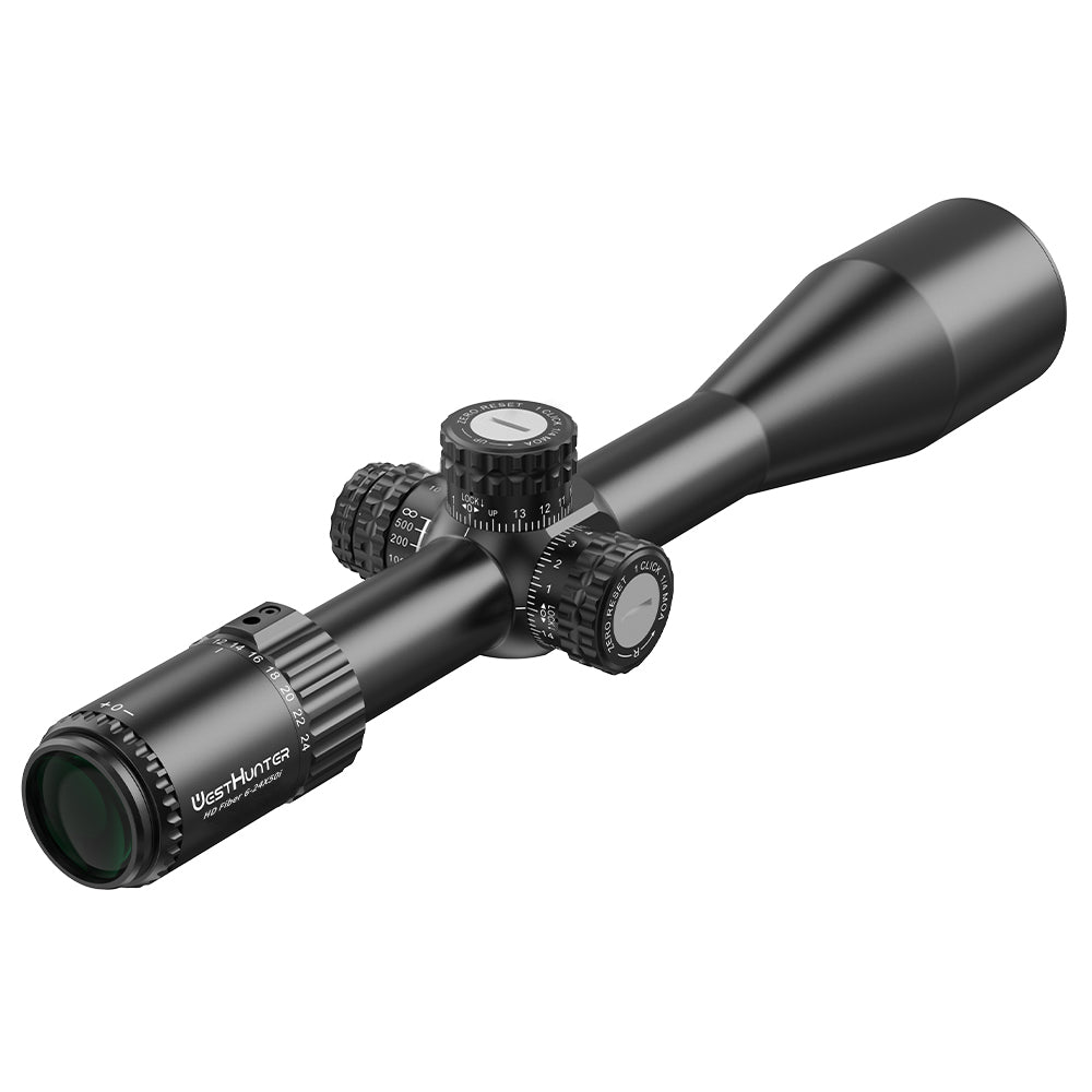 HD Fiber 6-24X50 IR SFP Scope | Fiber Dot Reticle | Second Focal Plane