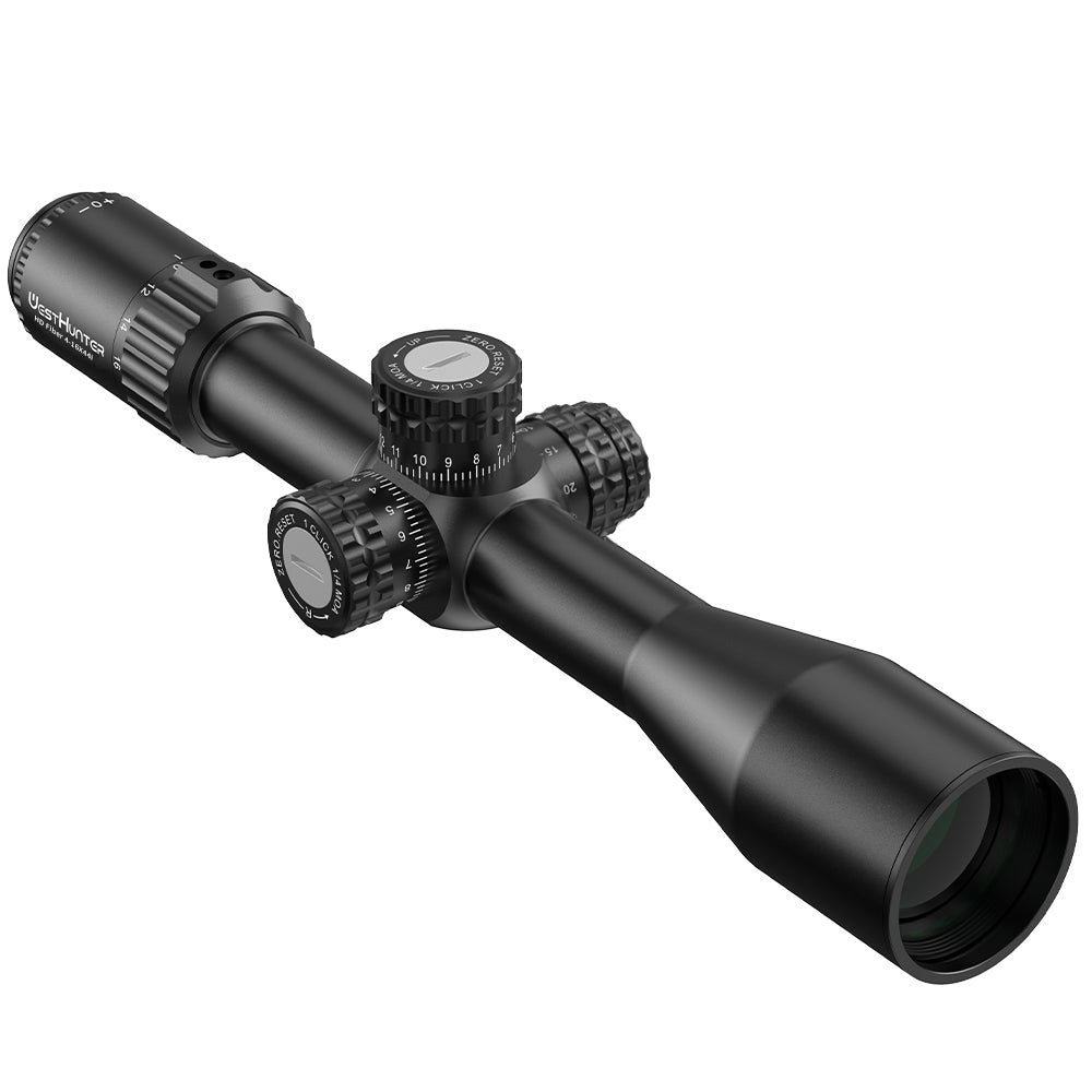 HD Fiber 4-16X44 IR SFP Scope | Fiber Dot Reticle | Second Focal Plane