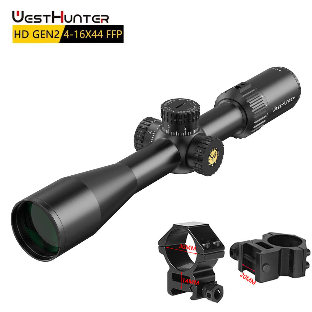 HD Gen2 4-16X44 FFP Scope | First Focal Plane