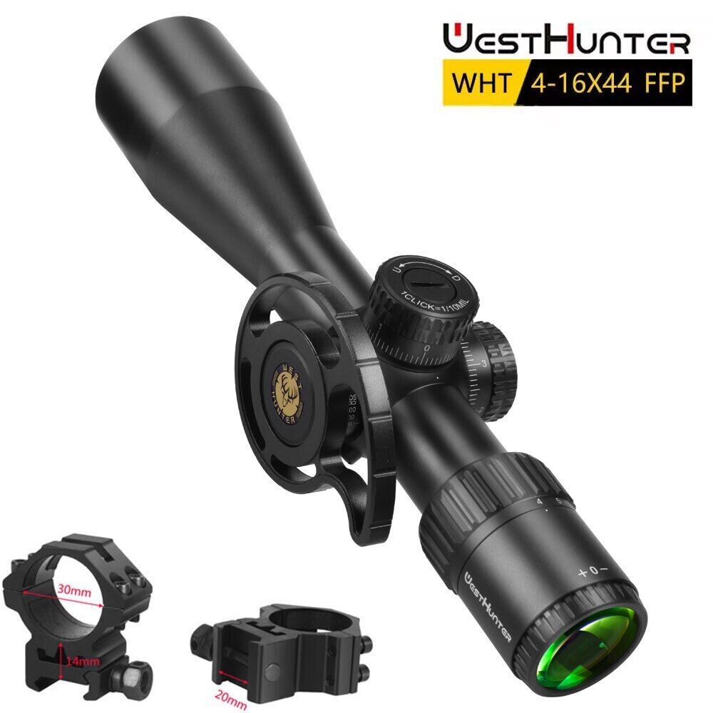 WHT 4-16X44 FFP Scope | First Focal Plane