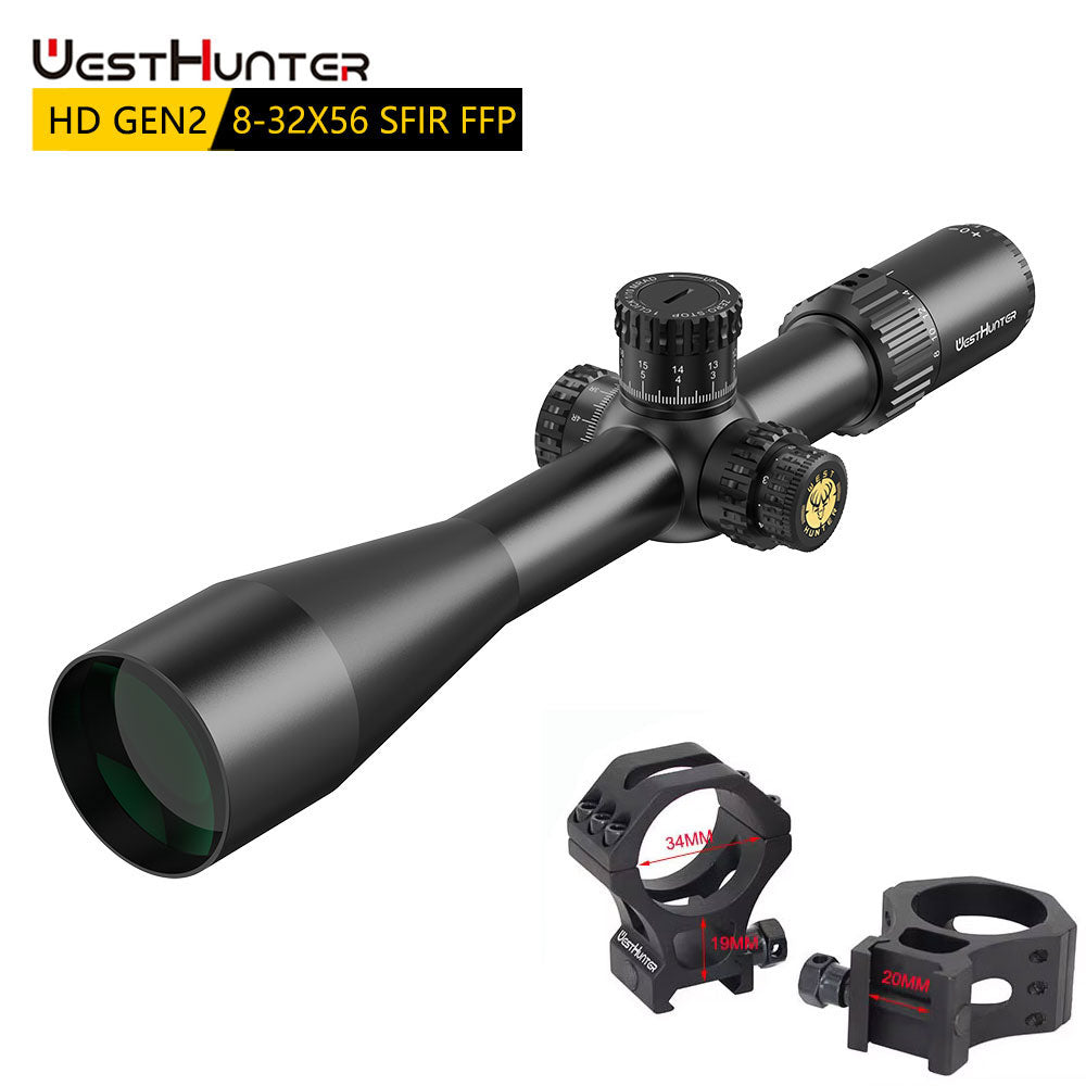 HD GEN2 8-32X56 SFIR FFP Scope | 34MM | First Focal Plane
