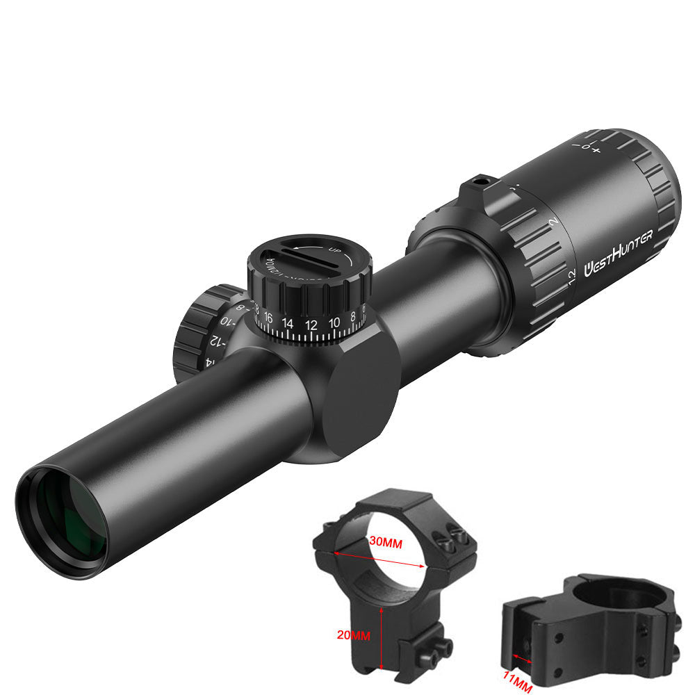 WestHunter HD-S 1.2-6X24 SFP Compact Scope