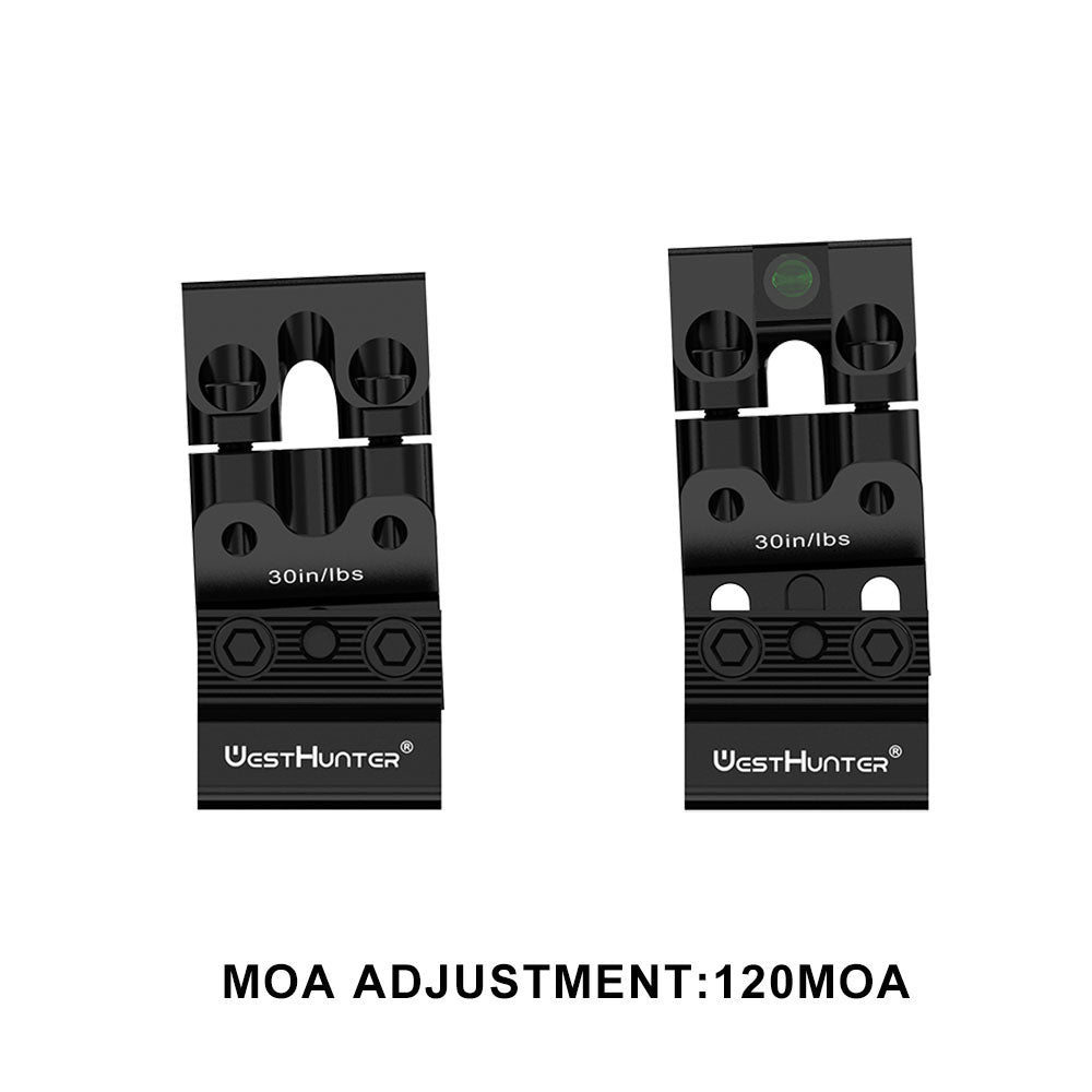 Adjustable MOA And Height Picatinny Rings | WH201M(30MM) WH204(34MM)