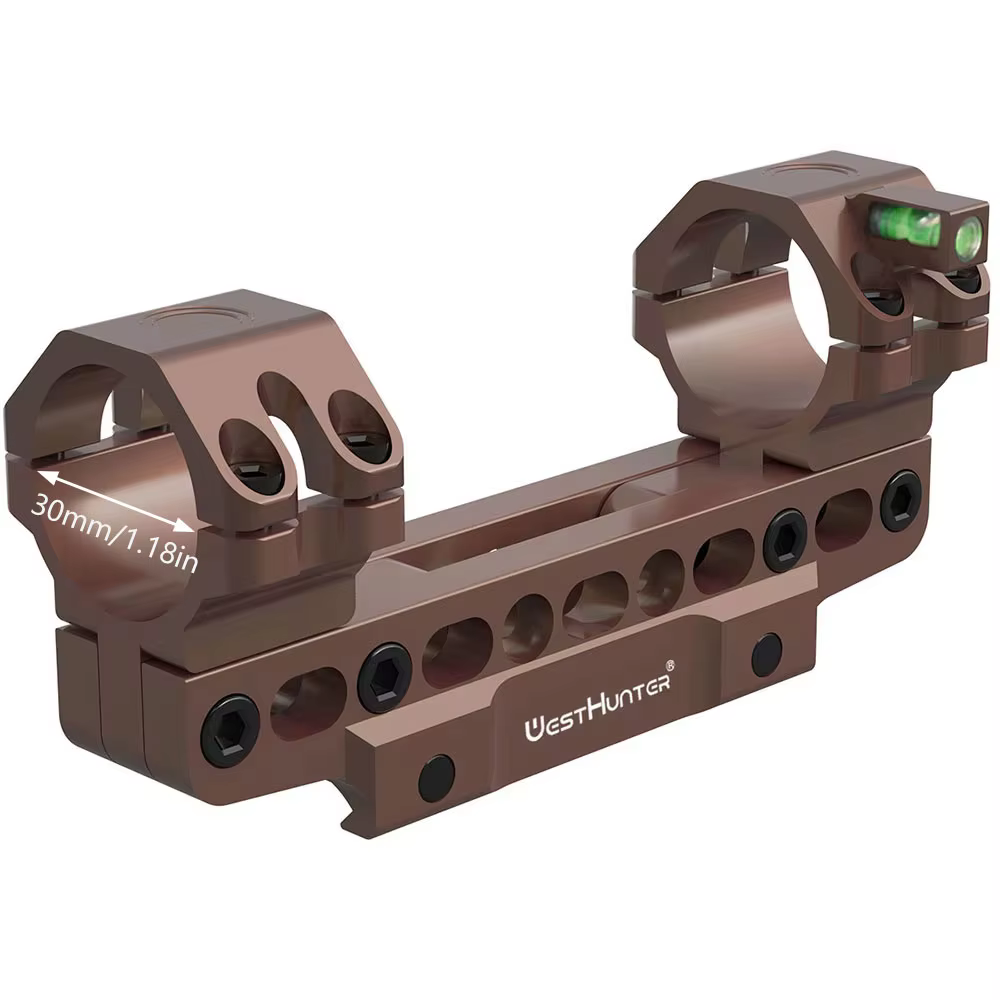 Adjustable MOA One Piece Picatinny Scope Mount | WH301(30MM) WH302(34MM)