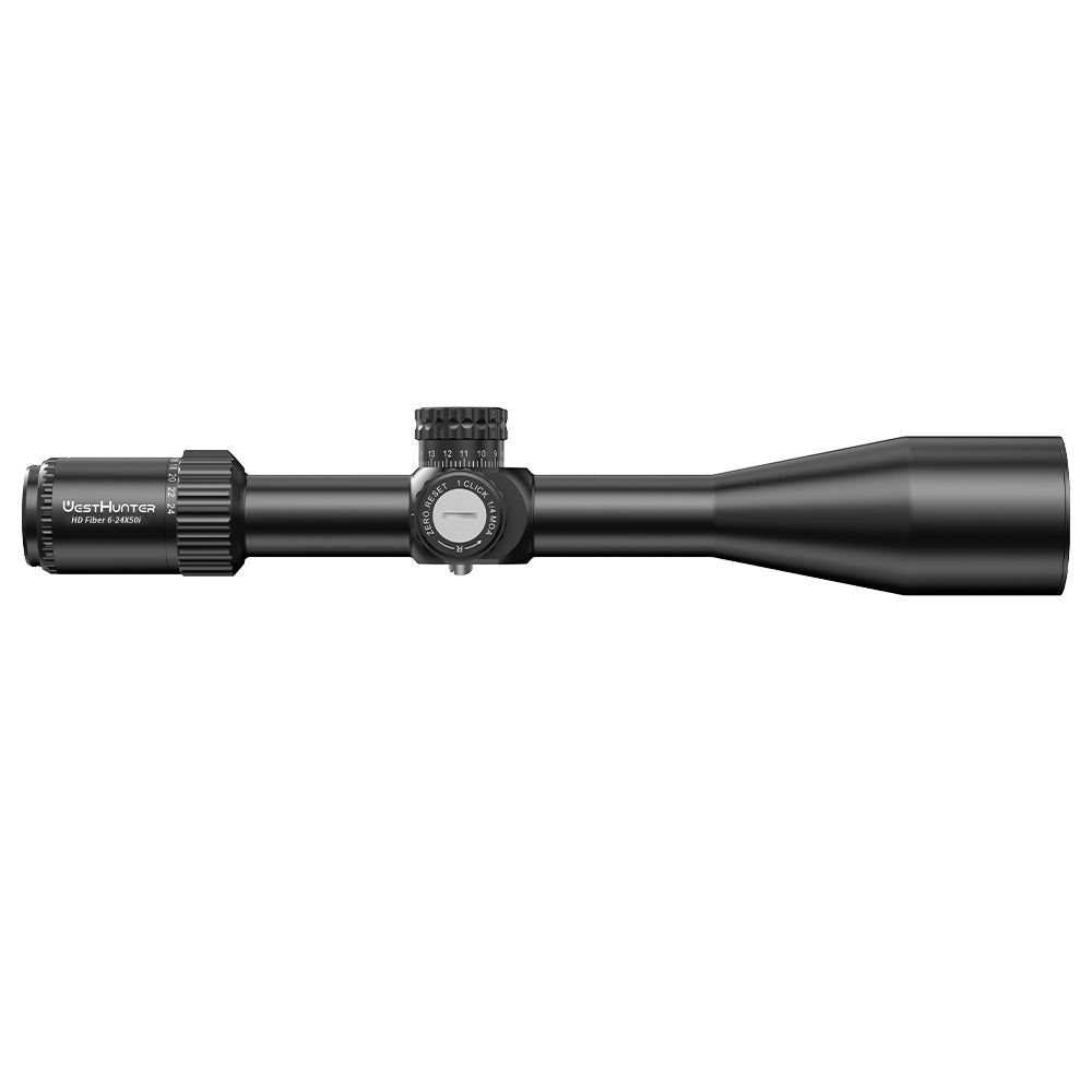 HD Fiber 6-24X50 IR SFP Scope | Fiber Dot Reticle | Second Focal Plane