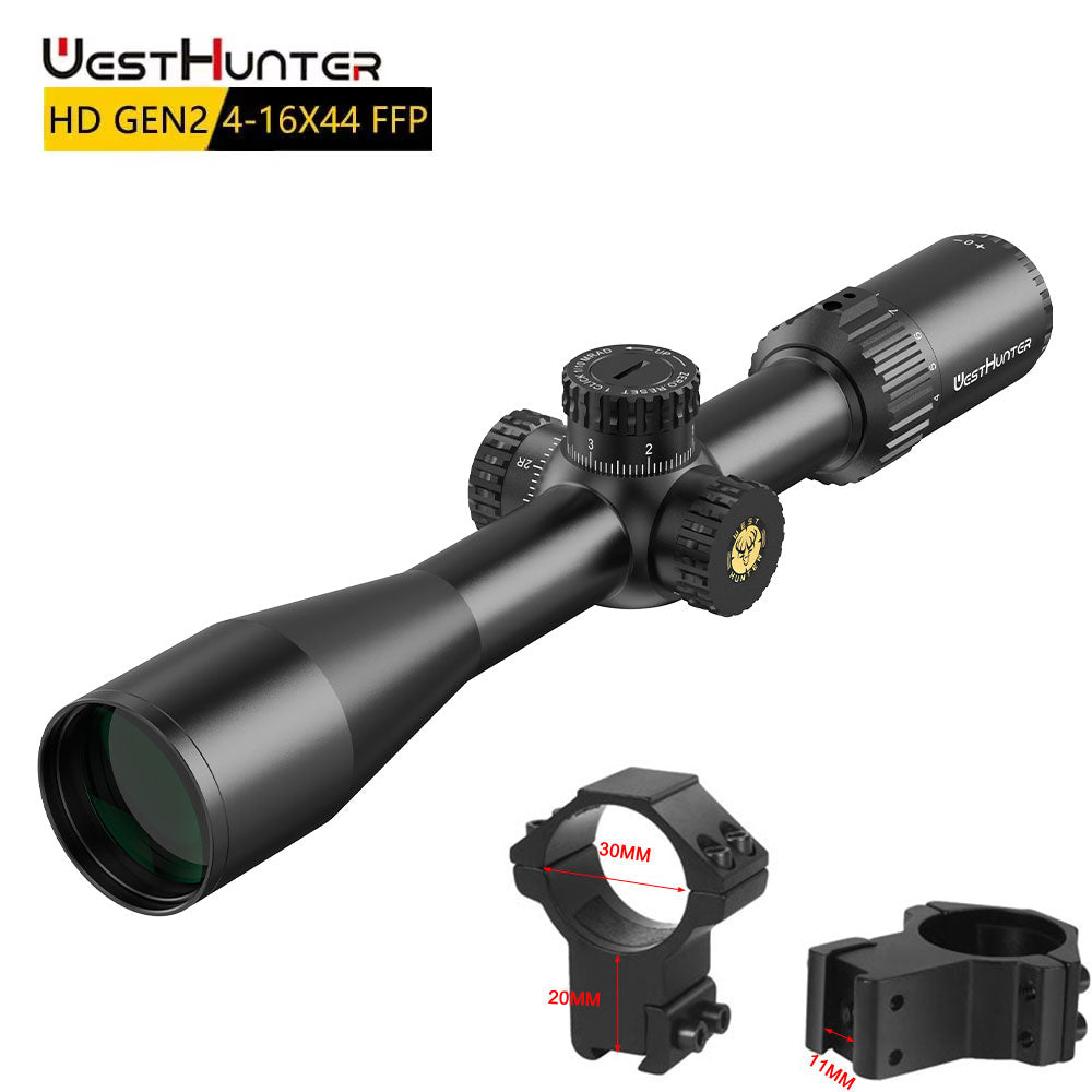 HD Gen2 4-16X44 FFP Scope | First Focal Plane