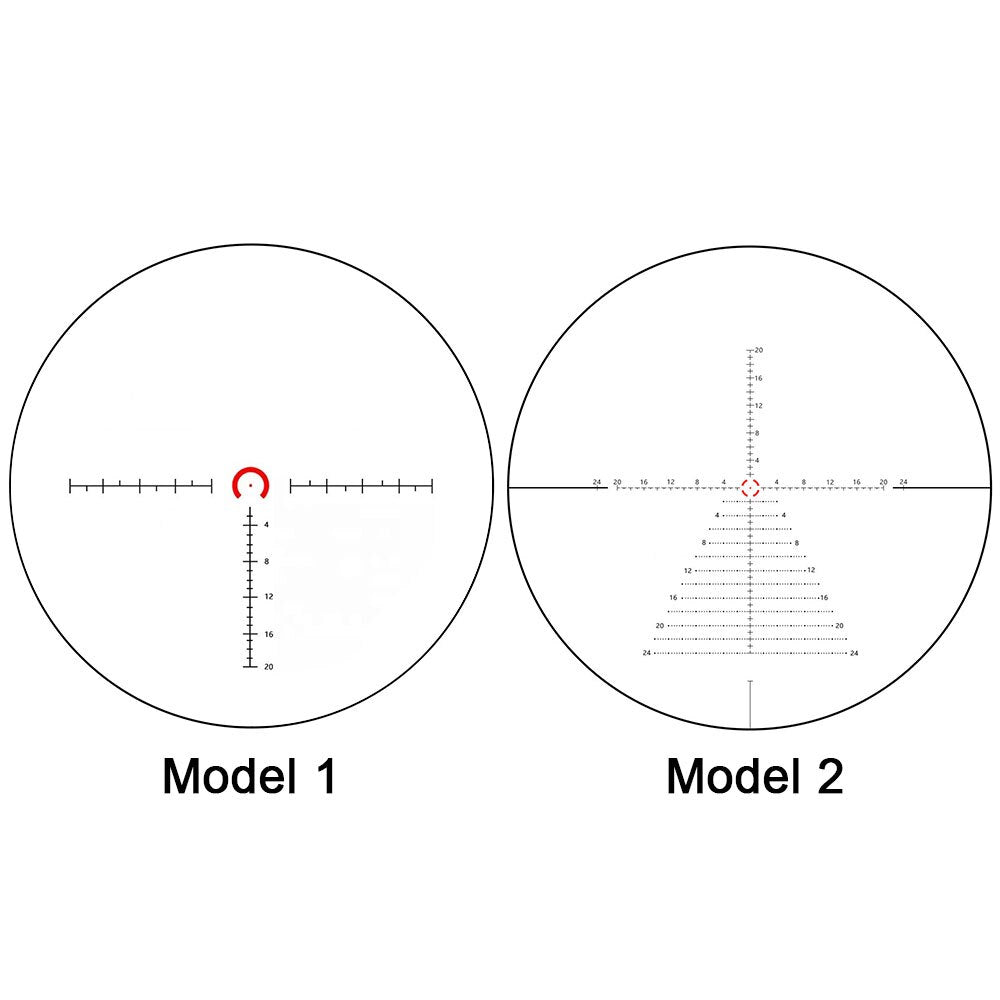 HD 1-6X24 IR SFP Scope | Second Focal Plane