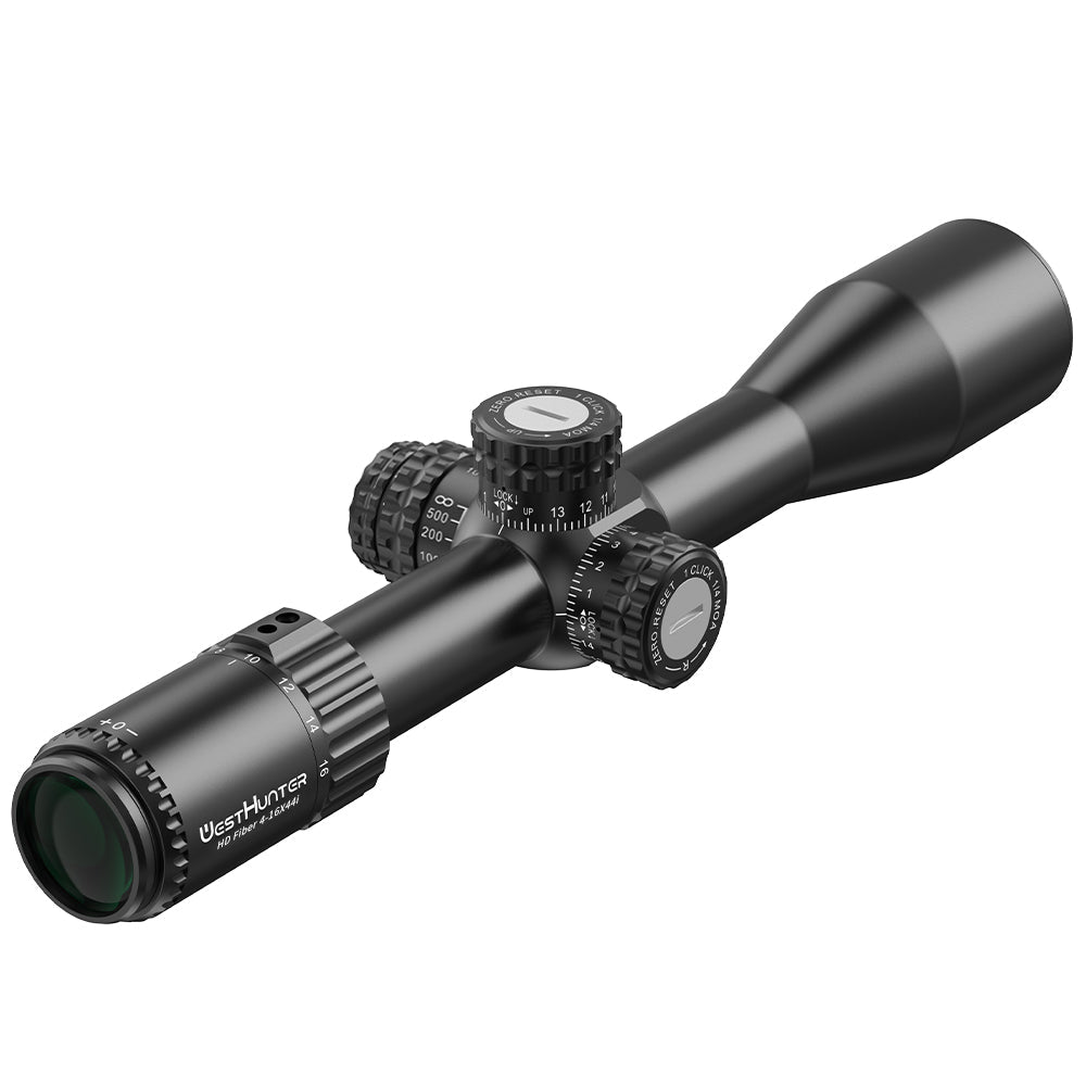 HD Fiber 4-16X44 IR SFP Scope | Fiber Dot Reticle | Second Focal Plane