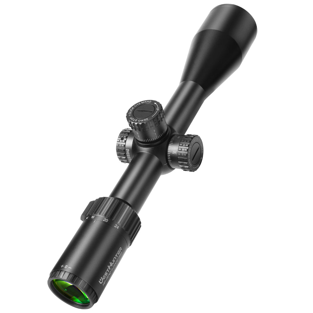 Luneta HD Gen2 6-24x50 FFP | Primeiro Plano Focal | Parada Zero ou Reinicialização Zero