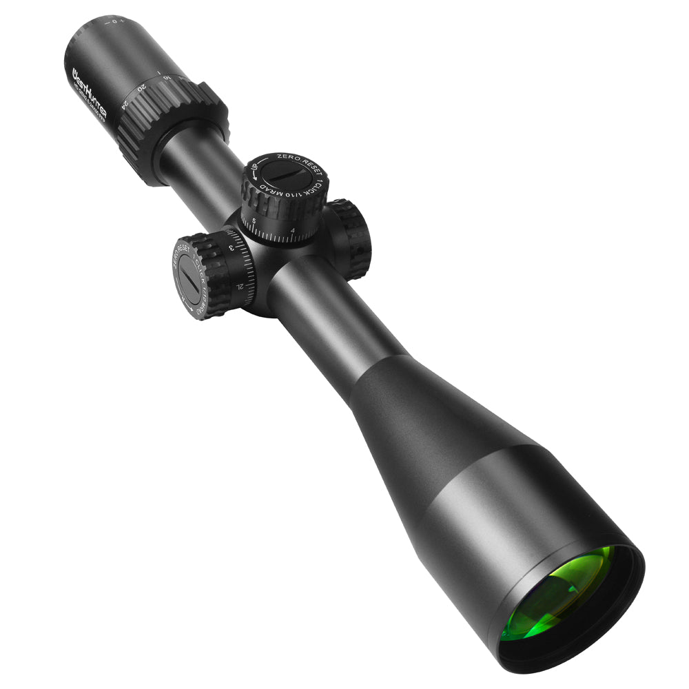 Luneta HD Gen2 6-24x50 FFP | Primeiro Plano Focal | Parada Zero ou Reinicialização Zero