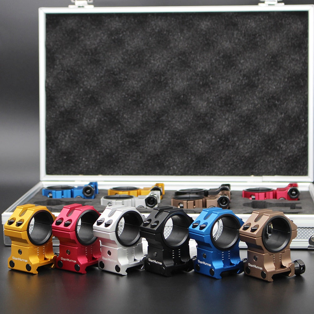 WESTHUNTER WH201 Adjustable Profile Raise Picatinny Mounts CNC Precision