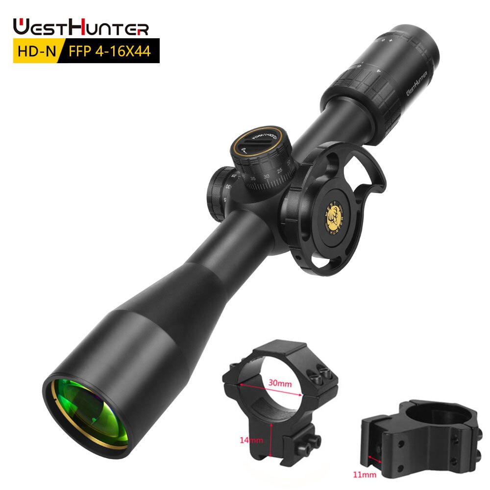 HD-N 4-16X44 FFP Scope | First Focal Plane