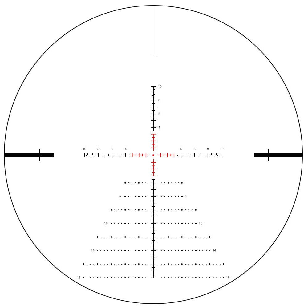 Luneta WestHunter WHI 4-16x50 SFIR FFP (First Focal Plane) prateada