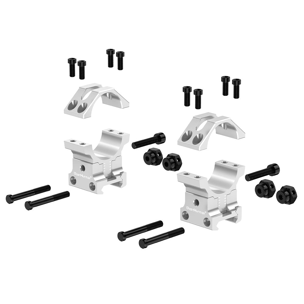 WESTHUNTER WH201 Adjustable Profile Raise Picatinny Mounts CNC Precision