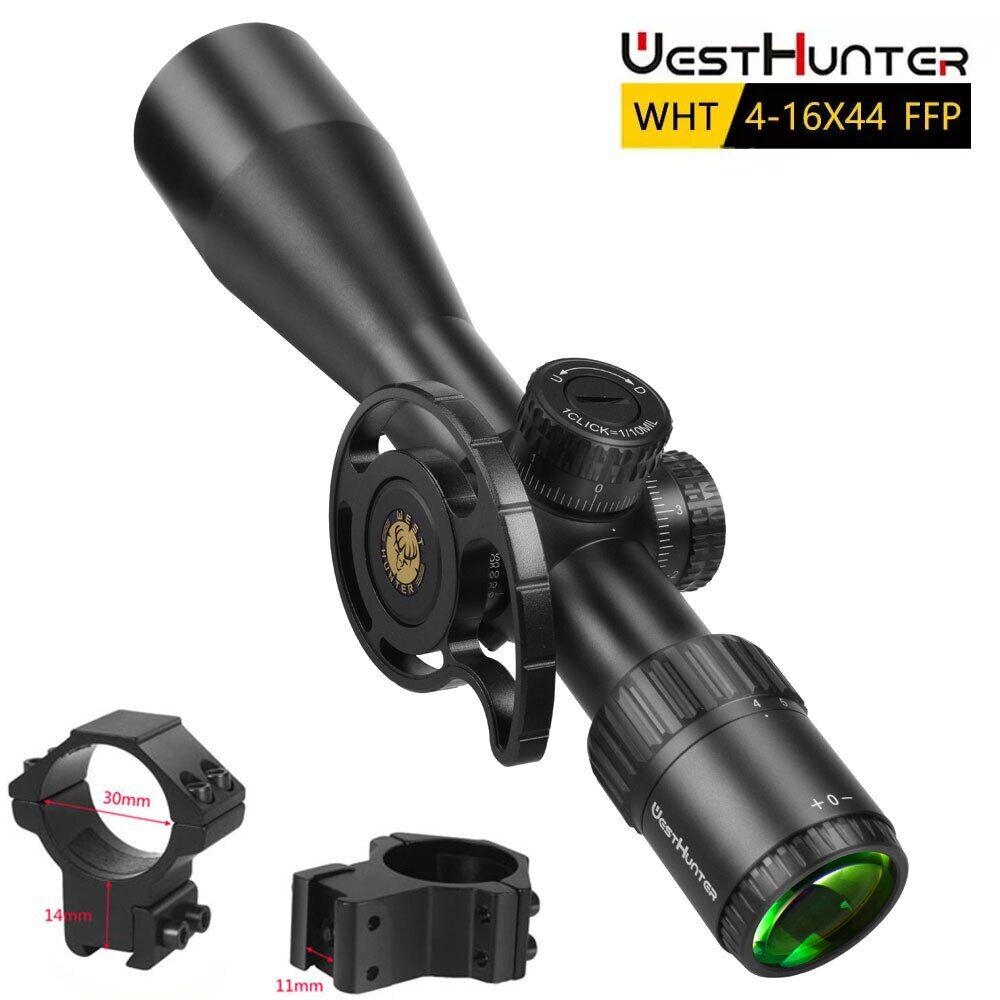 WHT 4-16X44 FFP Scope | First Focal Plane