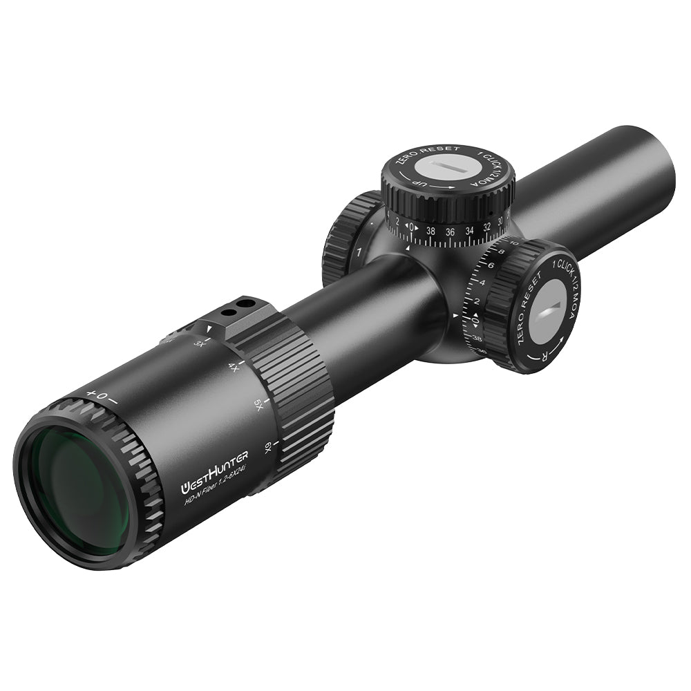 HD-N 1.2-6X24 IR SFP LPVO Scope | Fiber G4 Reticle | Second Focal Plane