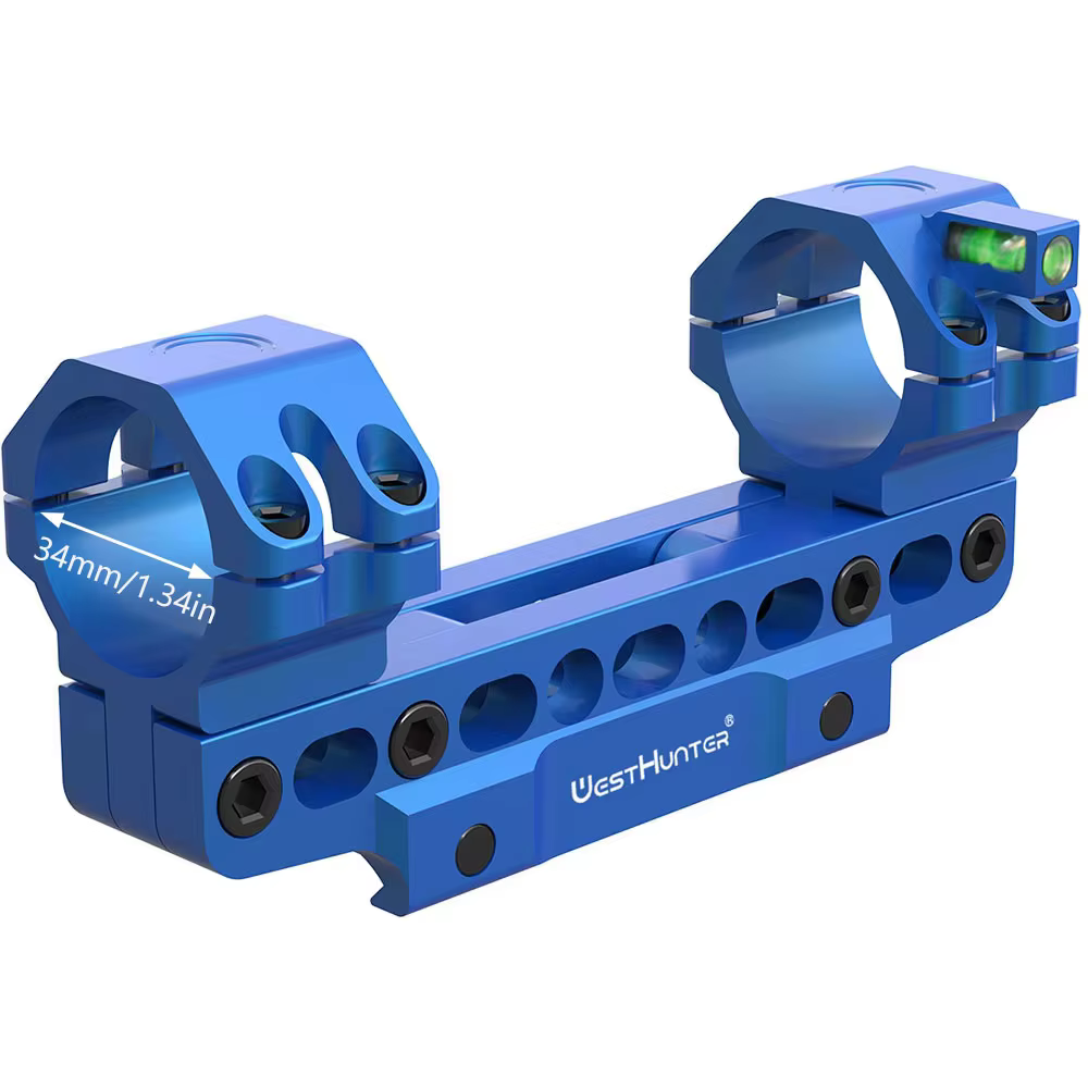 Adjustable MOA One Piece Picatinny Scope Mount | WH301(30MM) WH302(34MM)