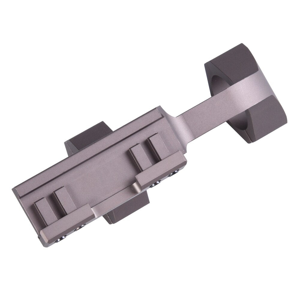 Montura de mira telescópica WestHunter de una pieza, anillas tácticas de perfil alto para visor de rifle, rieles Picatinny de 20 mm 