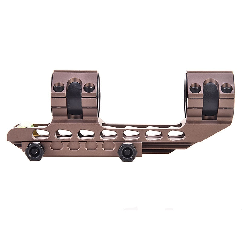 Tan One Piece 25.4mm/30mm Picatinny Scope Mounts