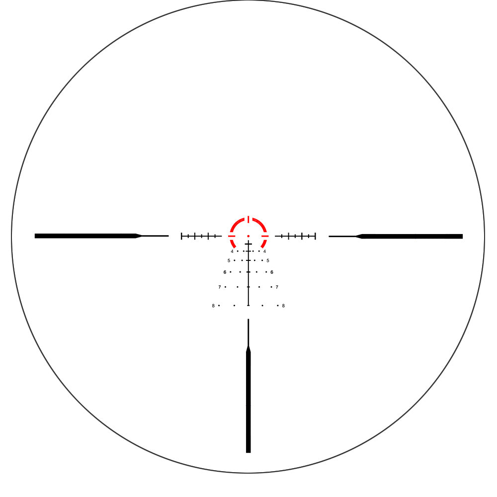 HD-N 1.2-6X24 IR FFP LPVO Scope | First Focal Plane