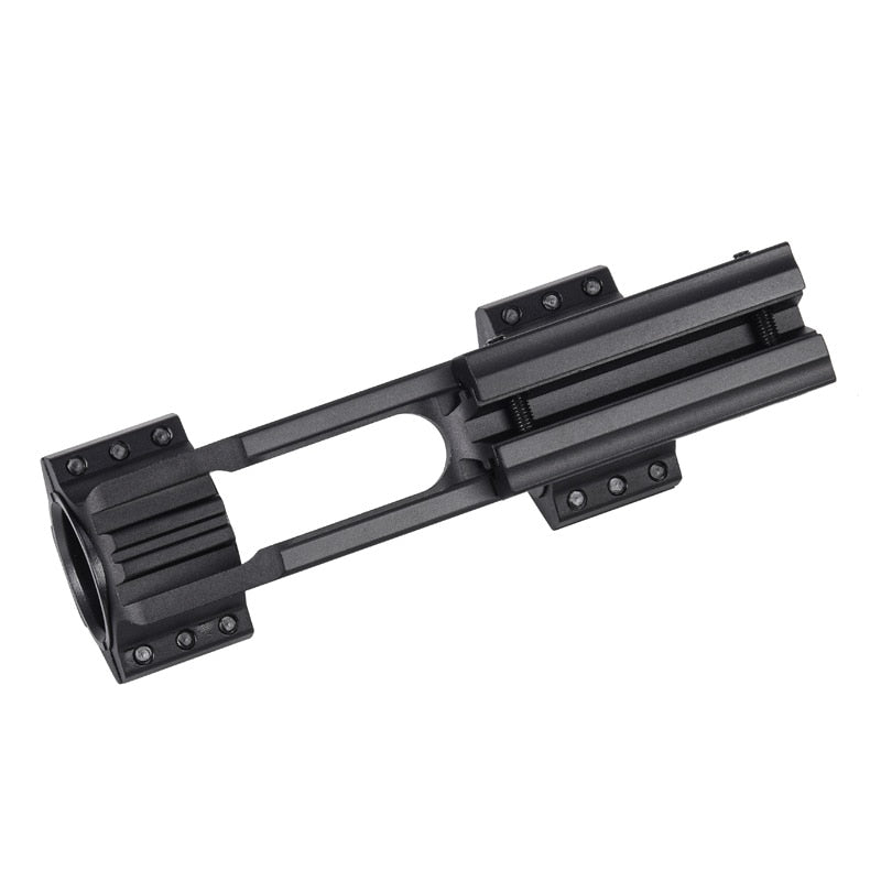 Montura táctica para visor de 1 pulgada (30 mm) con anillos para miras ópticas y monturas cantilever para visor de rifle. Compatible con rieles Picatinny de 11 mm y 20 mm. 