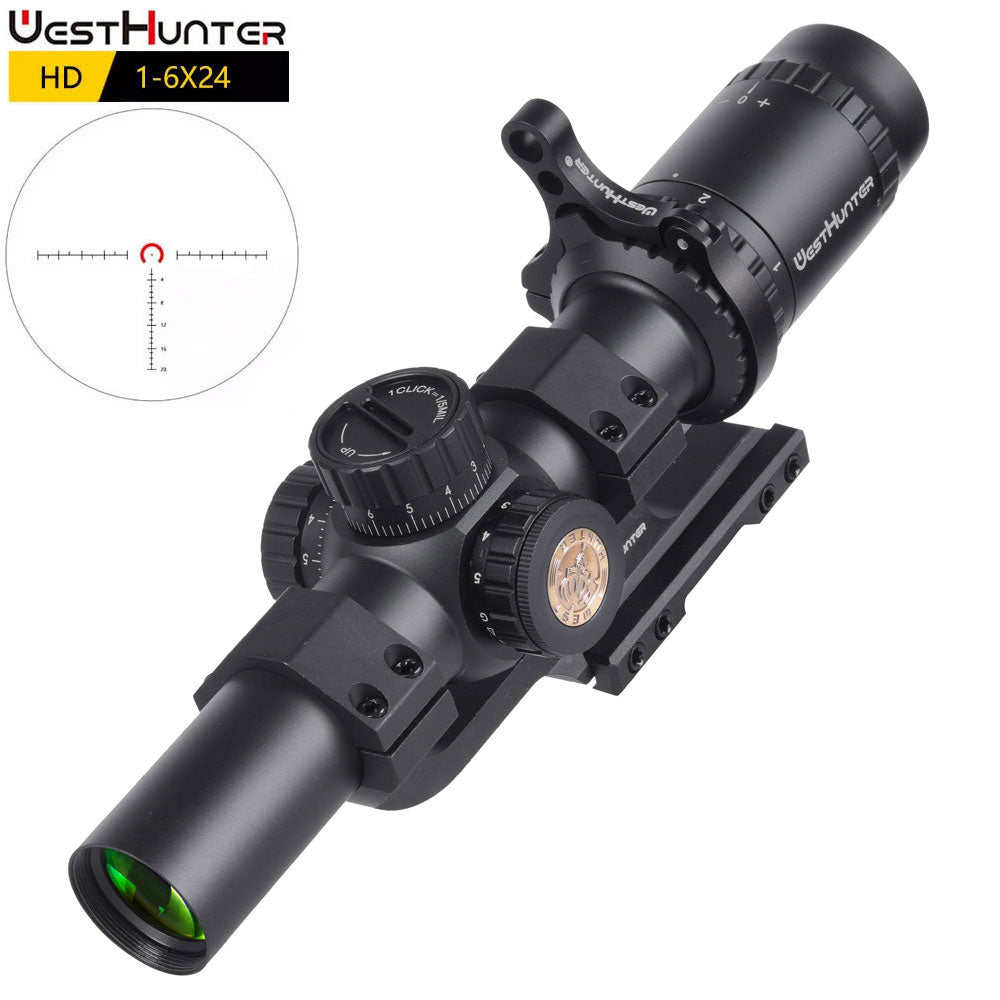 HD 1-6X24 IR SFP Scope | Second Focal Plane