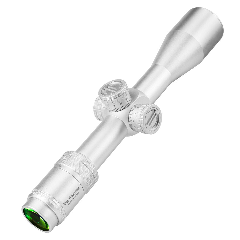 Silver WestHunter HD-N 4-16X44 FFP First Focal Plane Scope