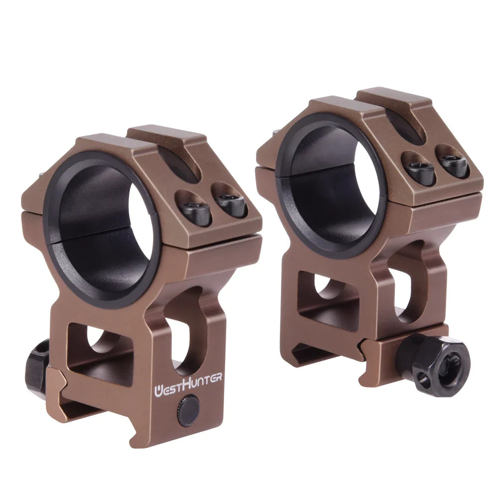 High Profile Picatinny Rings (25.4MM/30MM)