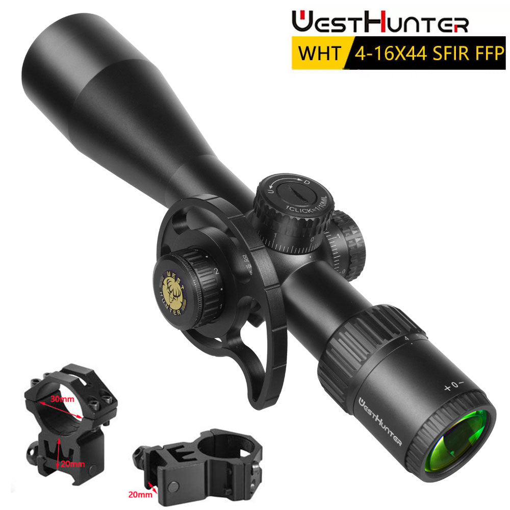 WESTHUNTER WHT 4-16X44 SFIR FFP First Focal Plane Compact Scope