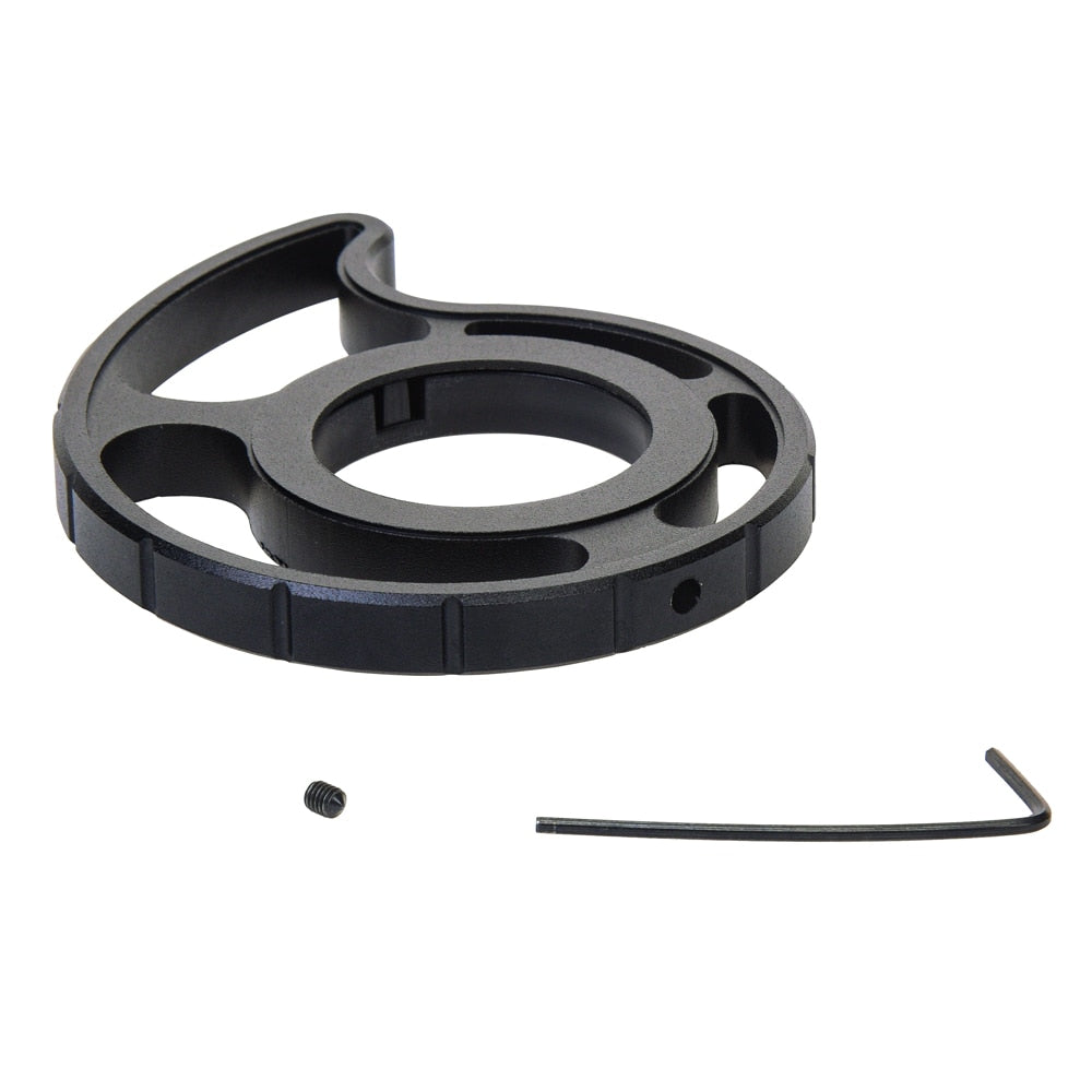 Scope Big Side Parallax Wheel Focusing Adjust Sidewheel CNC Machining Aluminium Alloy Accessories