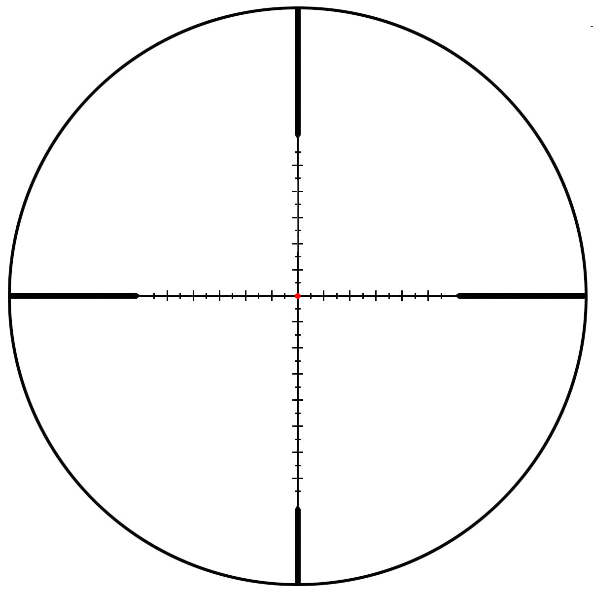 HD Fiber 3-12X44 IR SFP Scope | Fiber Dot Reticle | Second Focal Plane